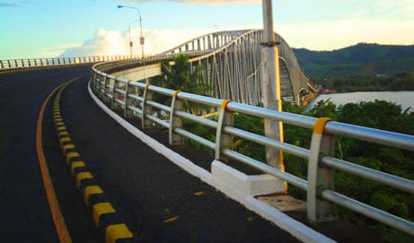 leader leading to a bridge