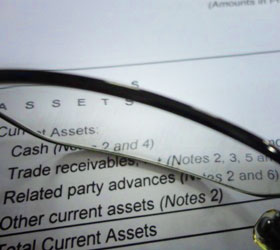 financial statements of a business