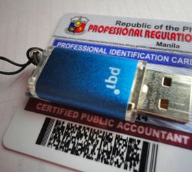 PRC ID of a Certified Public Accountant (CPA)