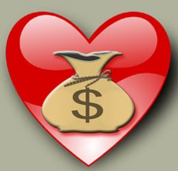 heart love of money