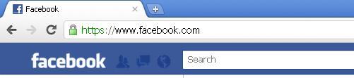 Facebook secure browsing