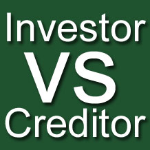 Investor vs Creditor