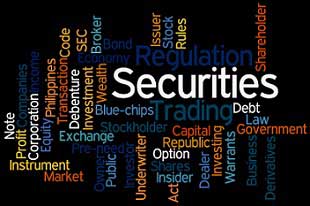 Securities, terms, words, codes