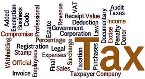 Tax codes and words