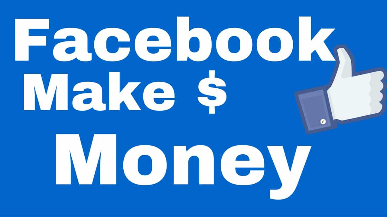 make money on your facebook page